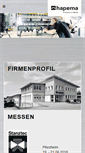 Mobile Screenshot of hapema-gmbh.de